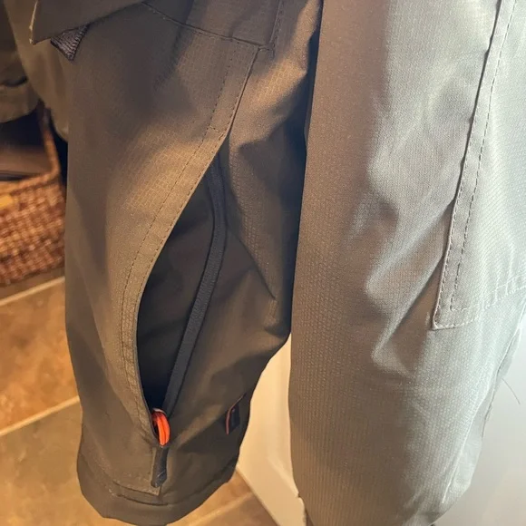 Free Country “3-in-1” Men’s Jacket, Dark Olive & Orange (Size Medium) - Picture 10 of 15